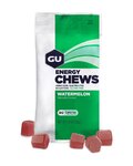 GU Kerékpáros táplálékkiegészítő - ENERGY CHEWS 60 G WATERMELON