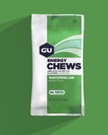 GU Kerékpáros táplálékkiegészítő - ENERGY CHEWS 60 G WATERMELON