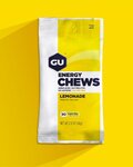 GU Kerékpáros táplálékkiegészítő - ENERGY CHEWS 60 G LEMONADE