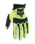 FOX Kerékpáros kesztyű hosszú ujjal - DIRTPAW - sárga/fekete