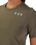 FOX Rövid ujjú kerékpáros mez - W RANGER DR - zöld