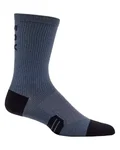 FOX Klasszikus kerékpáros zokni - 8" RANGER - kék/fekete