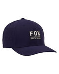 FOX Kerékpáros sapka - NON STOP TECH FLEXFIT - kék