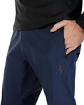FOX Hosszú kerékpáros nadrág kantár nélkül - RANGER PANT - kék