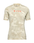 FOX Rövid ujjú kerékpáros mez - W RANGER - bézs