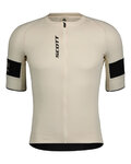 SCOTT Rövid ujjú kerékpáros mez - ENDURANCE PRO - fehér/fekete