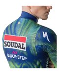 CASTELLI Hosszú ujjú kerékpáros mez nyári - MID WEIGHT 2 LS TEAM SOUDAL QUICK-STEP 2026 - kék