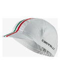 CASTELLI Kerékpáros sapka - ITALIA CAP - fehér