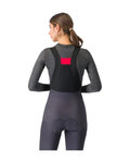 CASTELLI Hosszú ujjú kerékpáros póló - MEDIO BASE LAYER W - szürke