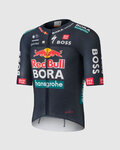 SPORTFUL Rövid ujjú kerékpáros mez - RED BULL BORA - HANSGROHE LIGHT - kék