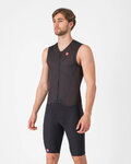 CASTELLI Kerékpáros overall - FREE SANREMO 3 - fekete