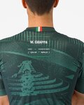 CASTELLI Rövid ujjú kerékpáros mez - #GIRO107 MONTEGRAPPA - zöld