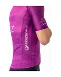 CASTELLI Rövid ujjú kerékpáros mez - GIRO109 COMPETIZIONE 4 - ciklámen