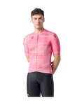 CASTELLI Rövid ujjú kerékpáros mez - GIRO109 COMPETIZIONE 4 - rózsaszín