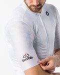 CASTELLI Rövid ujjú kerékpáros mez - GIRO109 TROFEO - fehér