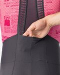 CASTELLI Rövid kerékpáros nadrág kantárral - GIRO TROFEO 2 - szürke