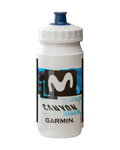 TACX Kerékpáros palack vízre - MOVISTAR 2025 - fehér/fekete
