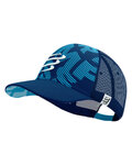 COMPRESSPORT Kerékpáros sapka - TRUCKER CAP - kék