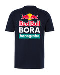 RED BULL Rövid ujjú kerékpáros póló - RED BULL BORA HANSGROHE - kék