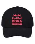 RED BULL Kerékpáros sapka - RED BULL BORA HANSGROHE - GIRO D'ITALIA - fekete