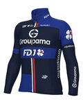 ALÉ Kerékpáros dzseki béléssel - GROUPAMA FDJ 2025 WINTER - kék