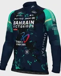 ALÉ Kerékpáros dzseki béléssel - BAHRAIN VICTORIOUS 2026 - kék/zöld