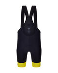 SANTINI Rövid kerékpáros nadrág kantárral - TOUR DE FRANCE - BIB SHORTS - fekete