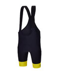 SANTINI Rövid kerékpáros nadrág kantárral - TOUR DE FRANCE - BIB SHORTS - fekete