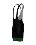SANTINI Rövid kerékpáros nadrág kantárral - TOUR DE FRANCE - BIB SHORTS - fekete
