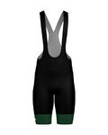 SANTINI Rövid kerékpáros nadrág kantárral - TOUR DE FRANCE - BIB SHORTS - fekete
