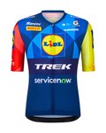 SANTINI Rövid ujjú kerékpáros mez - LIDL TREK 2026 FAN LINE