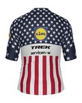 SANTINI Rövid ujjú kerékpáros mez - LIDL TREK 2026 NATIONAL CHAMPION US