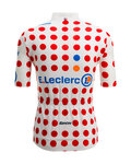 SANTINI Rövid ujjú kerékpáros mez - TOUR DE FRANCE - POLKA DOT JERSEY - színes