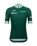 SANTINI Rövid ujjú kerékpáros mez - TOUR DE FRANCE - GREEN JERSEY - zöld