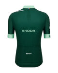 SANTINI Rövid ujjú kerékpáros mez - TOUR DE FRANCE - GREEN JERSEY - zöld