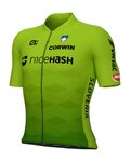 ALÉ Rövid ujjú kerékpáros mez - SLOVENIAN FEDERATION PRIME 2024 - zöld