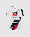 PISSEI Rövid ujjú kerékpáros mez - UAE TEAM EMIRATES - XRG 2026 REPLICA JUNIOR - fehér/fekete/piros