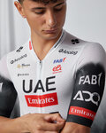 PISSEI Kerékpáros overall - UAE TEAM EMIRATES 2025 ROAD - fekete/fehér