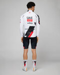 PISSEI Hosszú ujjú kerékpáros mez nyári - UAE TEAM EMIRATES - XRG 2026 REPLICA - fehér/piros/fekete
