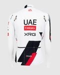 PISSEI Hosszú ujjú kerékpáros mez nyári - UAE TEAM EMIRATES - XRG 2026 REPLICA - fehér/piros/fekete