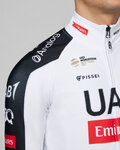PISSEI Hosszú ujjú kerékpáros mez nyári - UAE TEAM EMIRATES - XRG 2026 REPLICA - fehér/piros/fekete