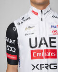 PISSEI Kerékpáros mellény - UAE TEAM EMIRATES 2026 REPLICA - fehér/piros/fekete