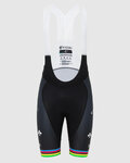 PISSEI Rövid kerékpáros nadrág kantárral - TADEJ POGACAR WORLD CHAMP 2025