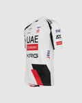 PISSEI Rövid ujjú kerékpáros póló - UAE TEAM EMIRATES - XRG 2026  - fehér/fekete/piros