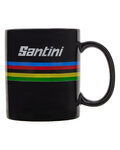 SANTINI csészéket - UCI WORLD CHAMPION MUG - fekete