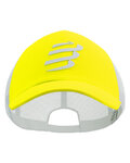COMPRESSPORT Kerékpáros sapka - TRUCKER CAP - sárga/szürke