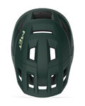 MET Kerékpáros sisak - SHELTER  - zöld