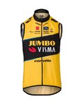 AGU Kerékpáros mellény - JUMBO-VISMA 2023 - fekete/sárga