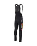 AGU Hosszú kerékpáros nadrág kantárral - JUMBO-VISMA 2023 WNT - fekete