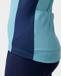 ALÉ Hosszú ujjú kerékpáros mez - FONDO 2.0 SOLID - világoskék